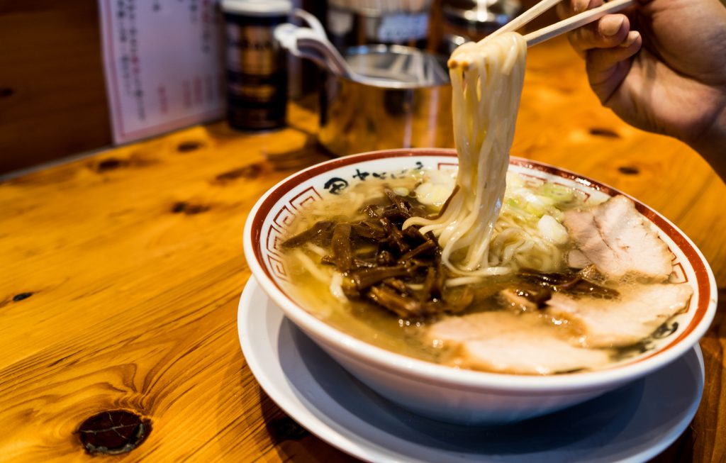 Bowl of ramen In Akihabara