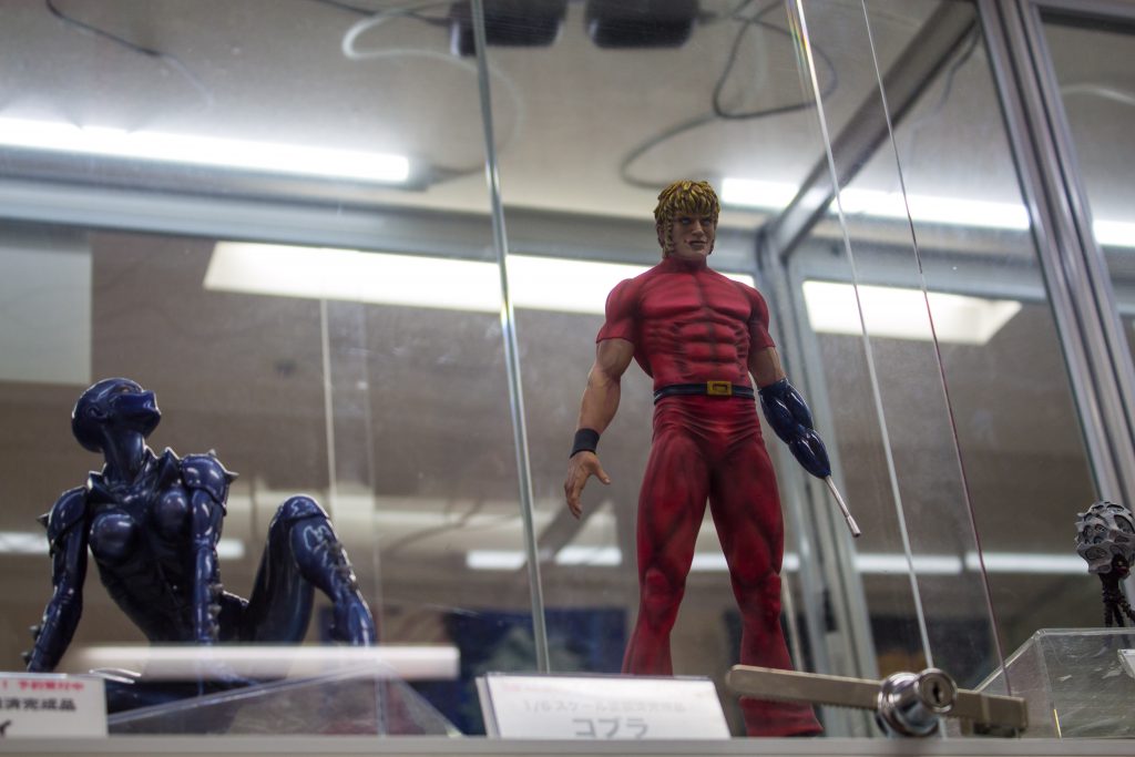 Figure display In Akihabara