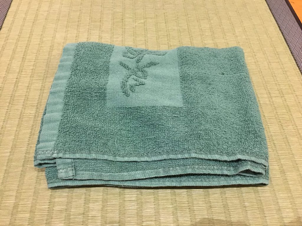 Facial Towel In Onsen