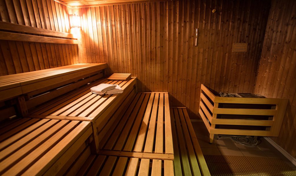 Sauna In Onsen