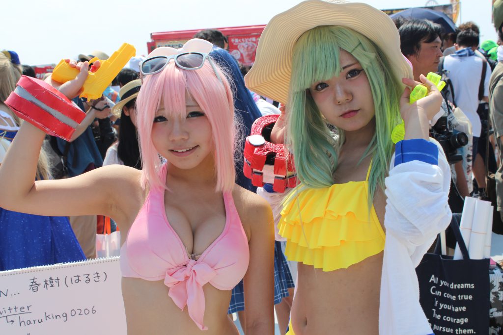 Cosplayers at comiket
