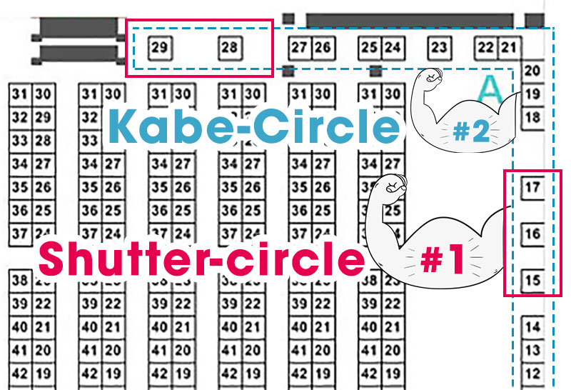 Circles at Comiket