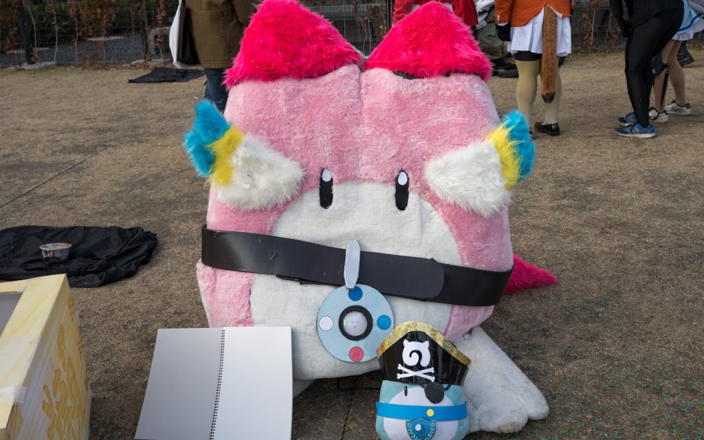 Cosplayer at comiket 95