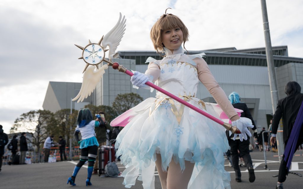 Cosplayer at comiket 95