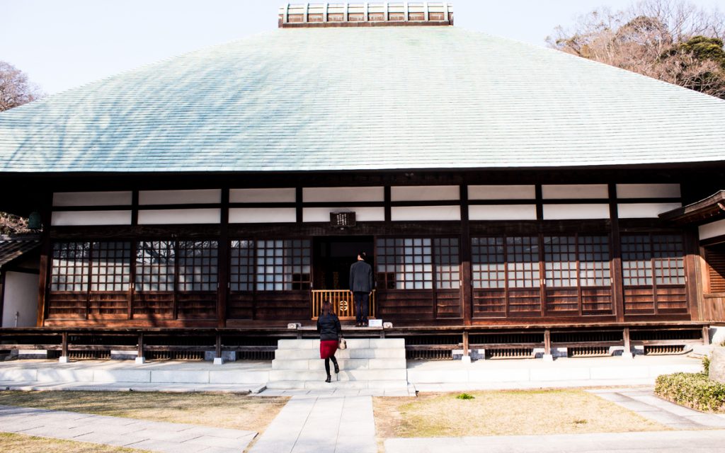 Jomyoji temple in Kamakura