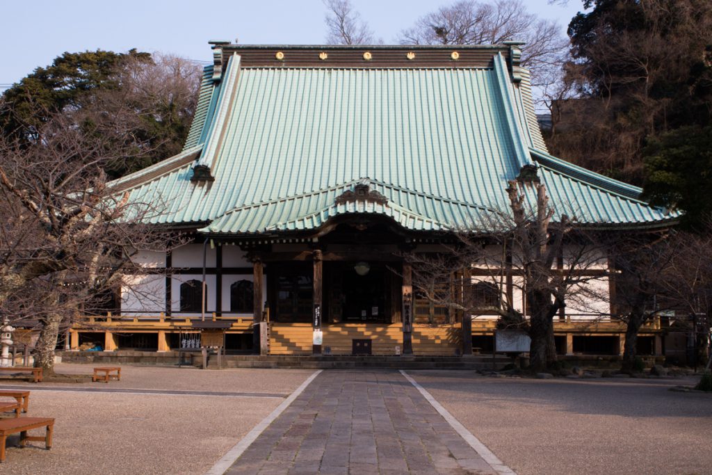 Komyajo Temple main hall in Kamakura