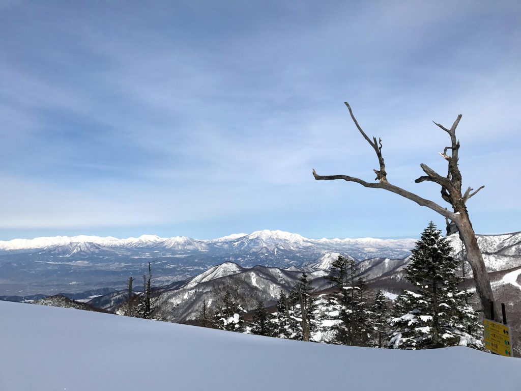 Shigakougen ski resort in Japan