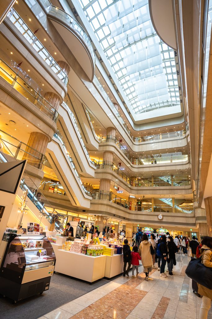 Shopping center at Haneda International Airport