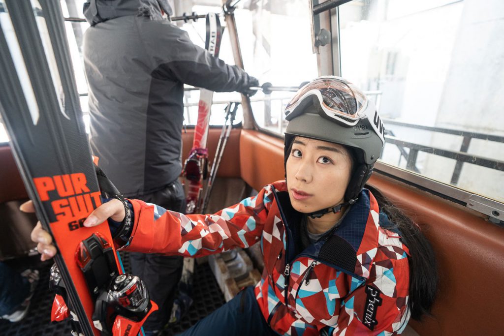 Gondola at Kagura Ski Resort