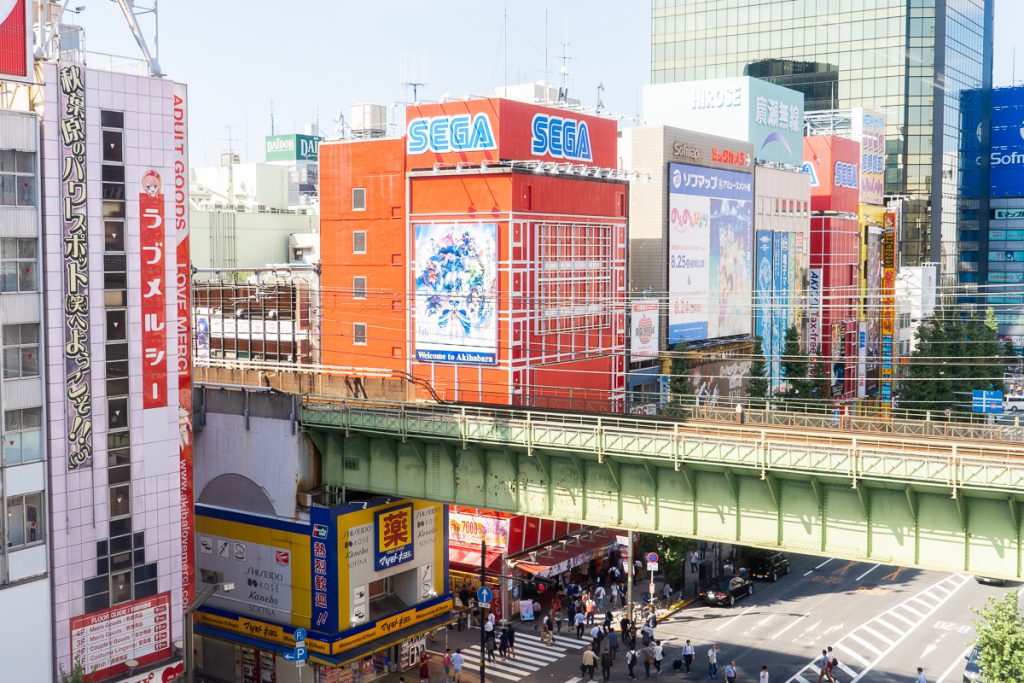 SEGA in Akihabara