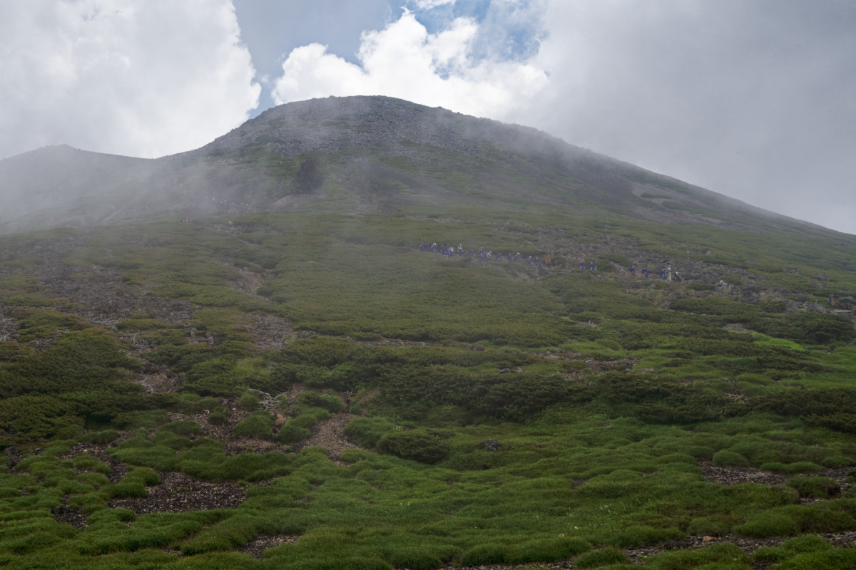 Mount Norikura, from Katano Hut