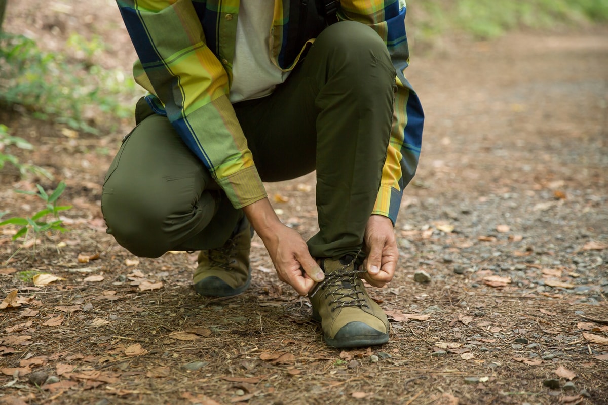 Mountain boots are needed for hiking