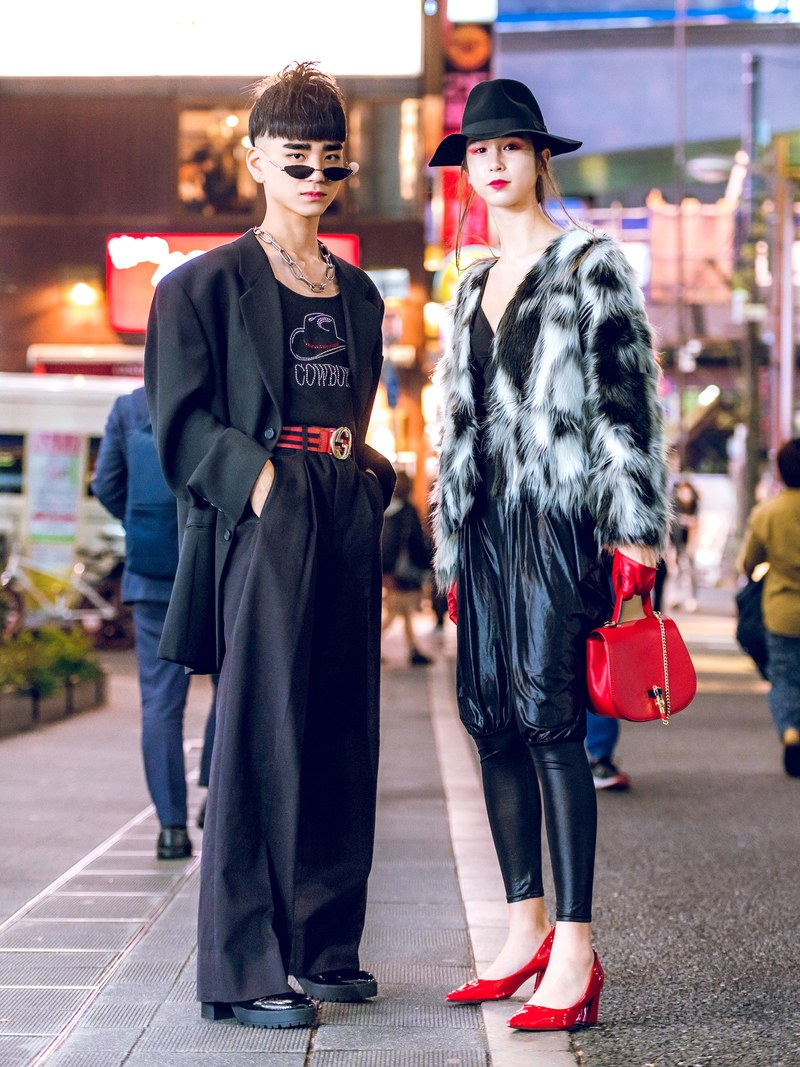 High waist Japan street fashion