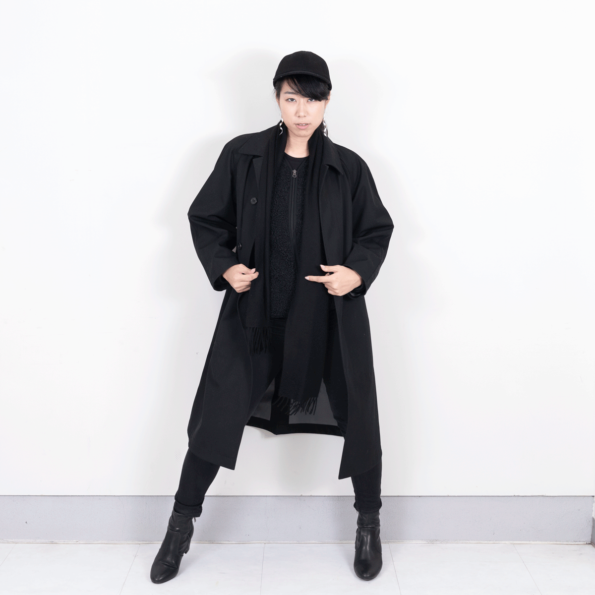 Blocktech oversized coat