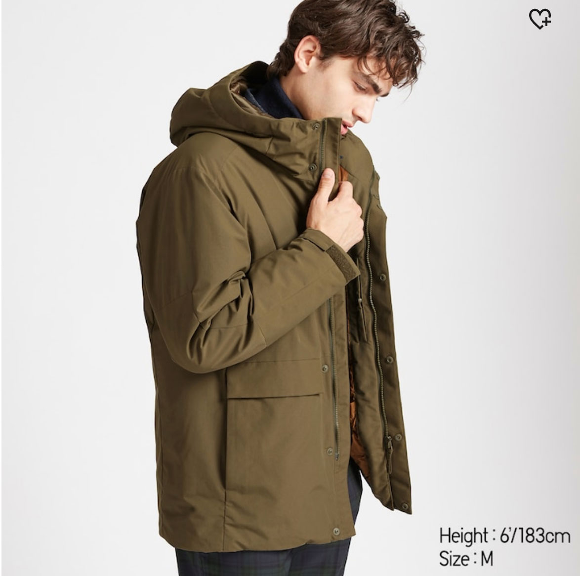 HYBRID DOWN PARKA UNIQLO